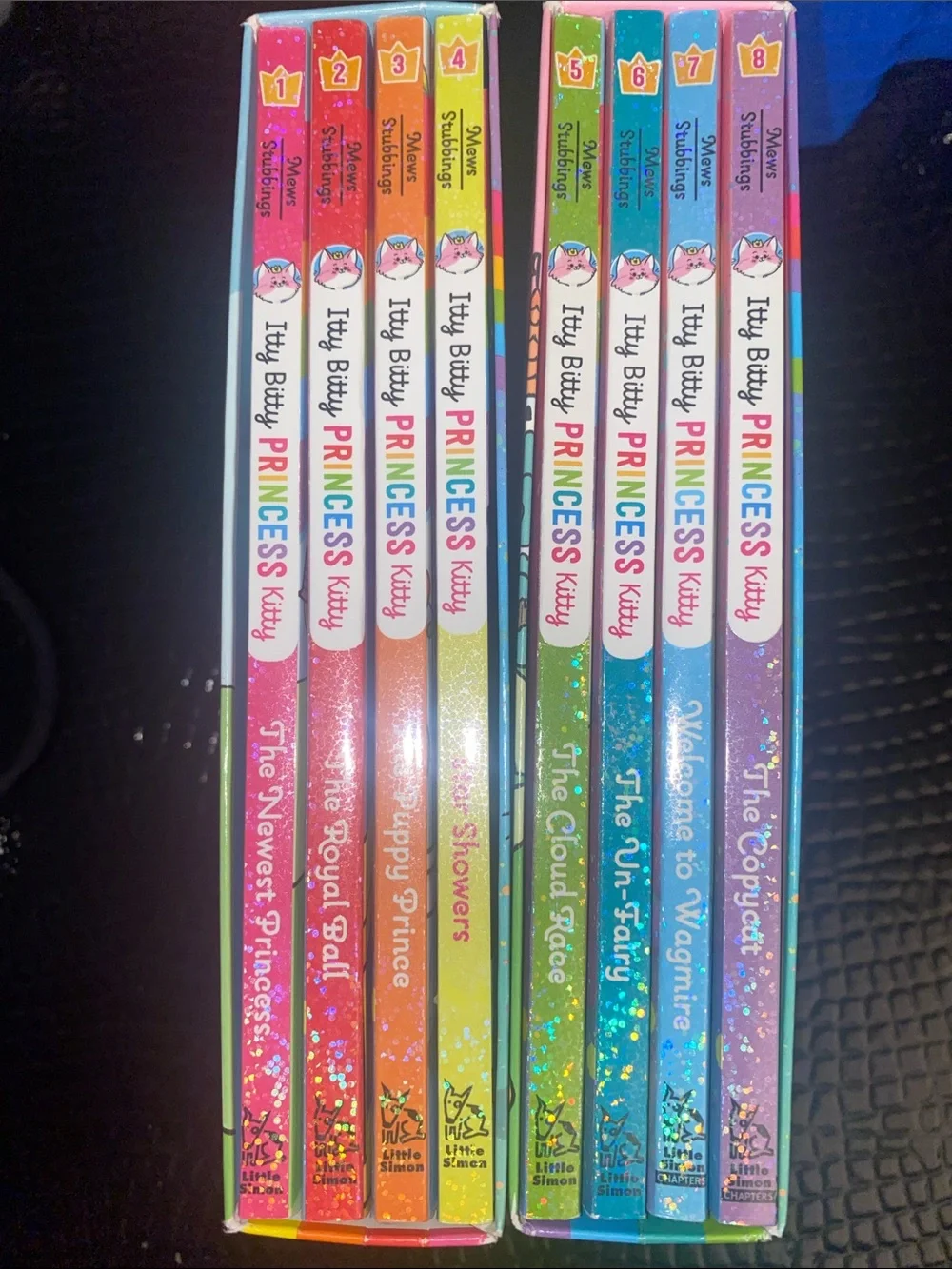 Itty Bitty Princess 👑 Kitty Collection 1 & 2 (8 Books)